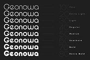 Geonowa Modern Sans Serif Font, a Sans Serif Font by Rasio Studio (Thumbnail 7 of 13)