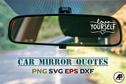 Car Mirror Quotes Sticker Bundle, a Photo by Actual Pixel (Thumbnail 16 of 17)
