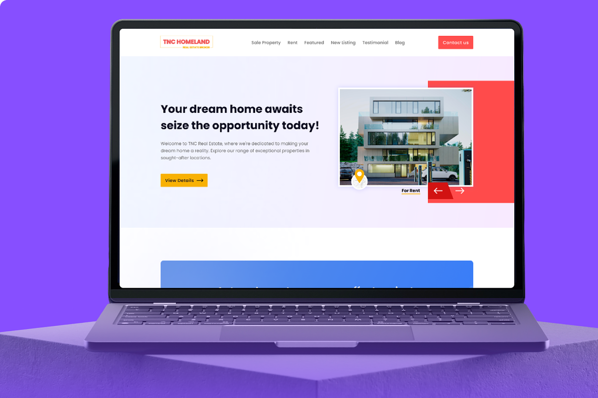 TNC Homeland – Real Estate Figma UI, an UI Kit Template by TNCFlow (Photo 4 of 5)