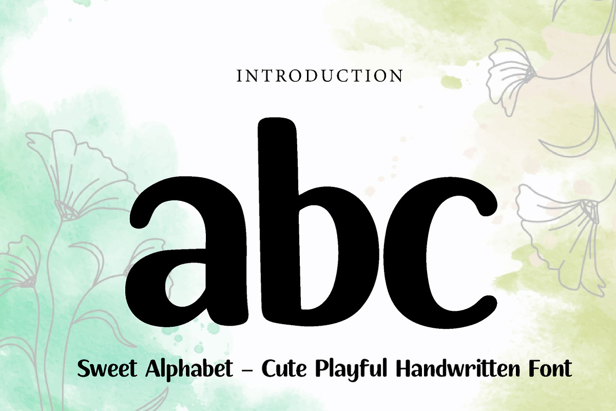 Sweet Alphabet, a Handwritten Font by Wow Magic (Photo 2 of 3)