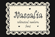 Nascalia whimsical handwritten font, a Handwritten Font by Ashiya Pixel (Thumbnail 17 of 17)