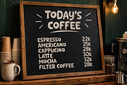 Tharlo Vette - Coffee Display Font, a Handwritten Font by twinstd (Thumbnail 2 of 10)