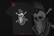 10 Bundle Dark Art Punk Rock Skull, an Illustration by Morspective (Thumbnail 2 of 7)