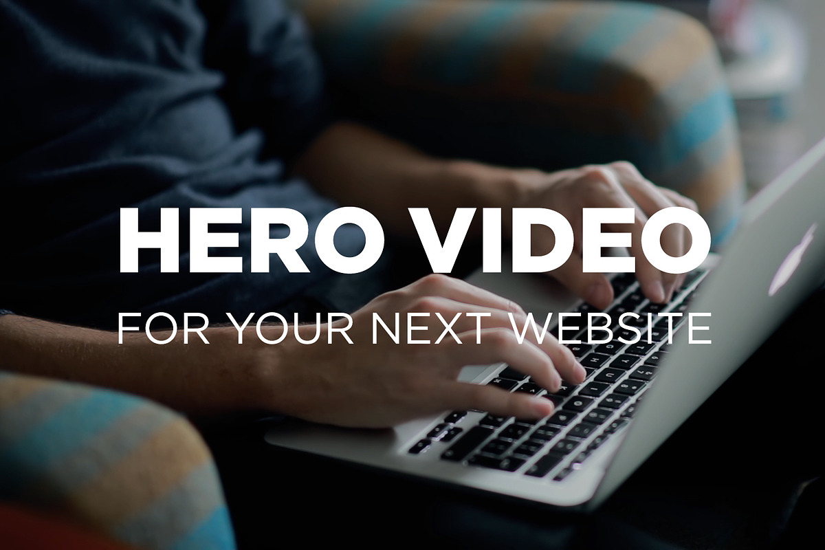 Hero Footage website - optimized., a Mac Mockup by Footag