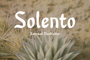 Solento, a Blackletter Font by Bruised Goods (Thumbnail 1 of 6)