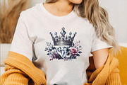 Fairy Queen Crown Sublimation Clipar, an Illustration by SVGArt (Thumbnail 2 of 7)