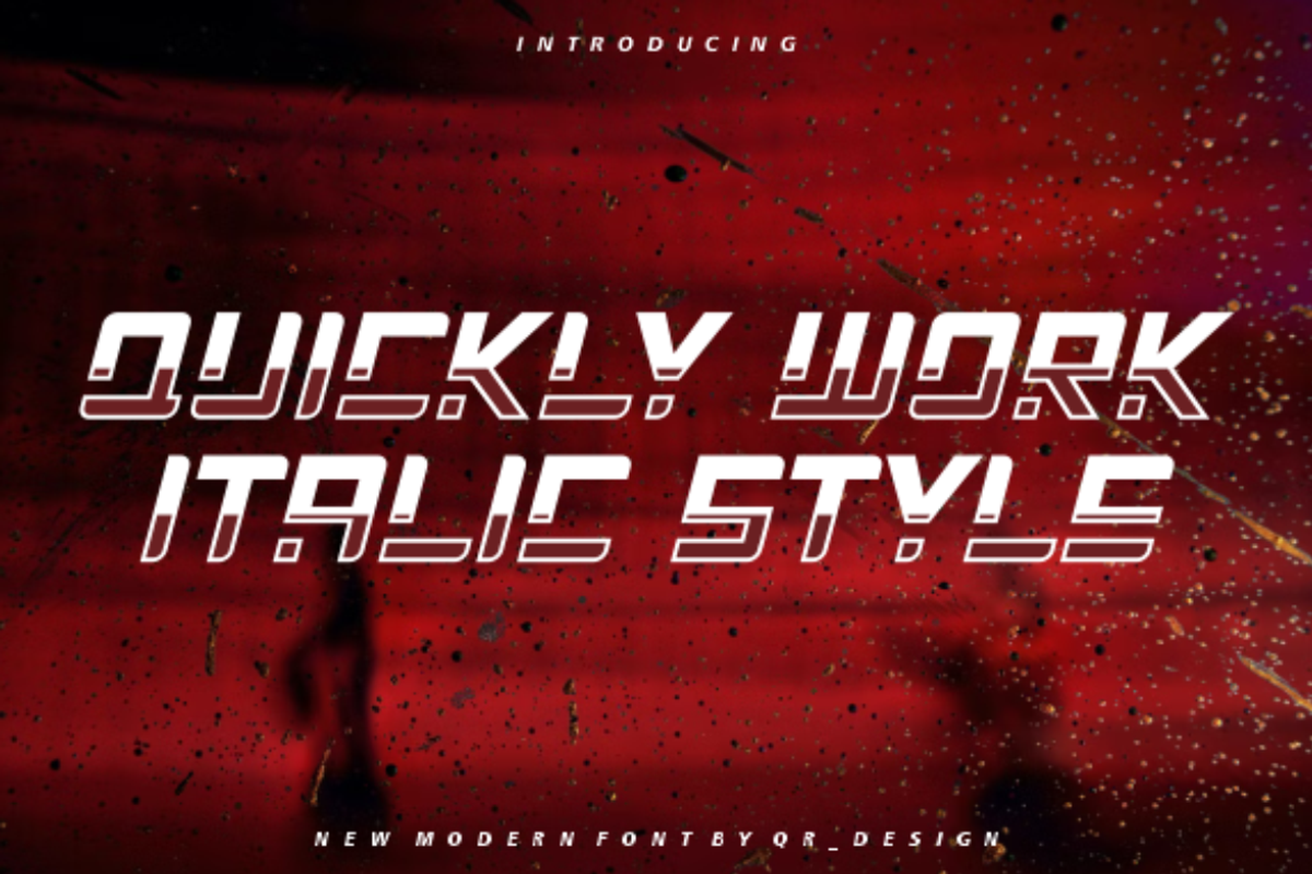 Quickly Work Bundle, a Sans Serif Font by QR Design Studio (Photo 8 of 12)