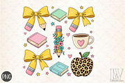 Back to School Cute Png, Teacher Bow, an Illustration by Libby Wishes (Thumbnail 1 of 6)