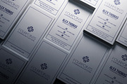 Simple White Business Card, a Business Card Template by Marvel (Thumbnail 4 of 5)