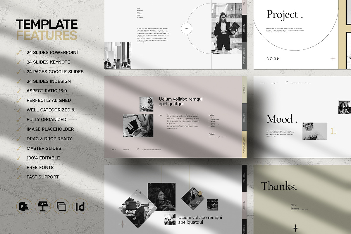 Social Media Kit, a Presentation Template by WhiteGraphic (Photo 2 of 7)