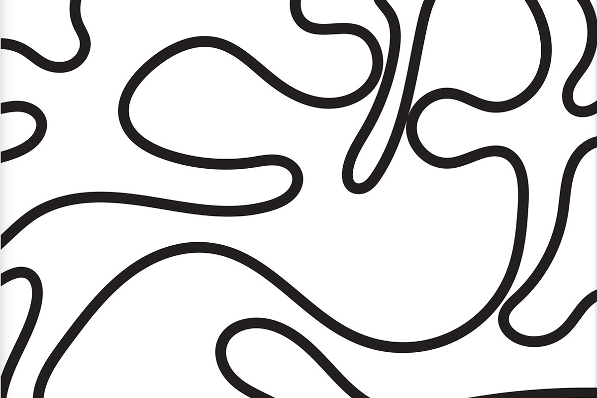 Day dream noodle - Abstract artwork, a Decorative Illustration by Huebert World (Photo 7 of 10)