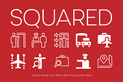 Squared - Glyph & Stroke, an Icon by Bogdan Rosu (Thumbnail 1 of 5)