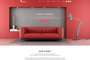 Babsha Responsive Bootstrap 4 Theme