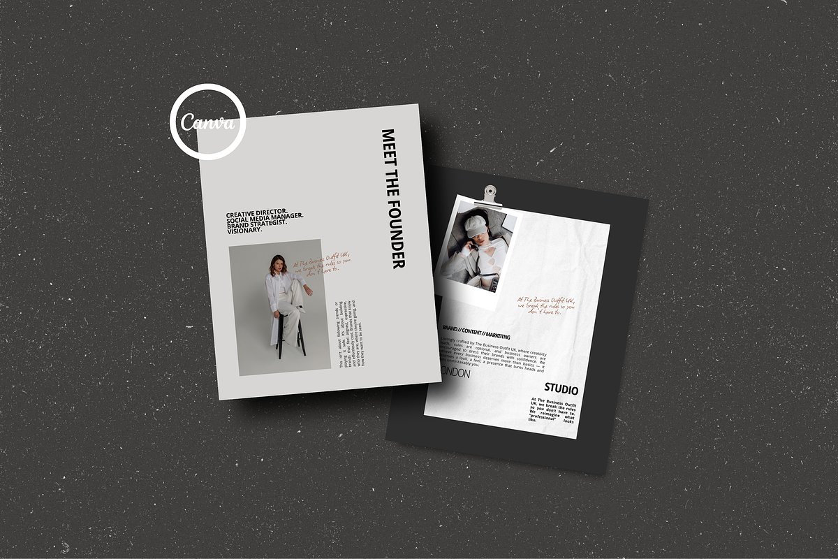 CANVA London Bold Social Media Posts, a Social Media Template by thebusinessoutfit (Photo 5 of 16)