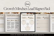 Growth Mindset Lead Magnet Pack, a Marketing Template by HelloKarla (Thumbnail 1 of 3)