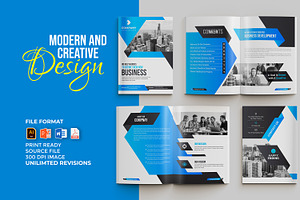 Multipurpose business brochure, a Brochure Template by gstudiovect21