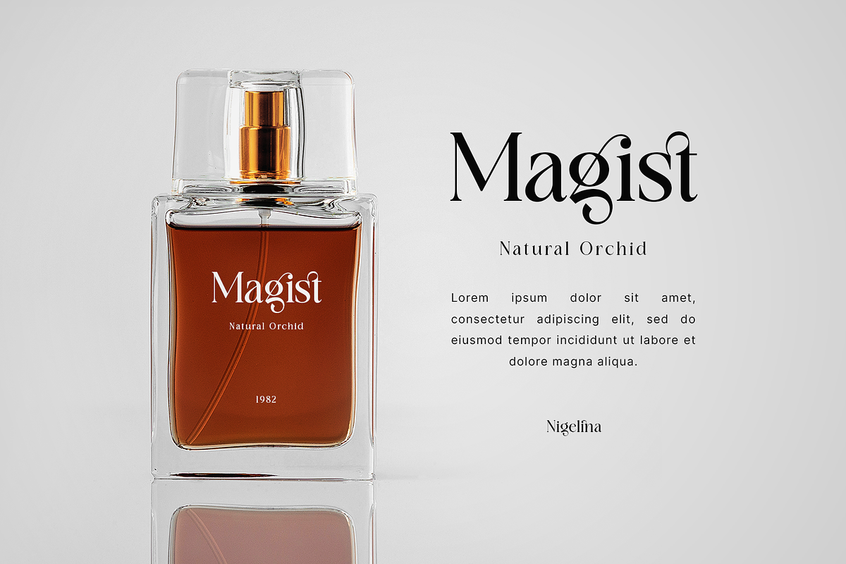 Nigelina - Modern Vintage Serif, a Serif Font by Pixesia Studio (Photo 11 of 16)