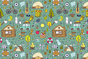 Camping hand drawn element, a Food Illustration by Bosotochka♥Art (Thumbnail 4 of 6)