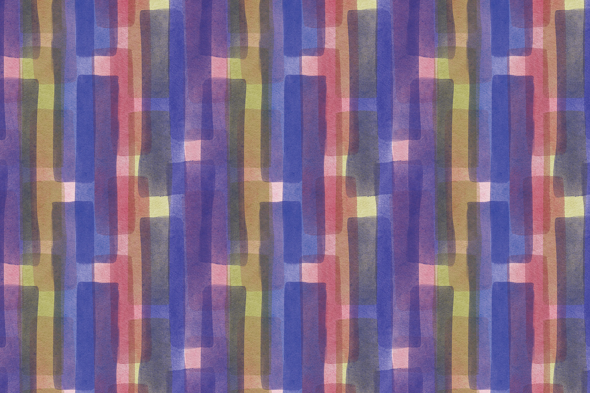Dopamine Watercolour Collection, a Pattern Graphic by Maria Budarkiewicz (Photo 13 of 15)