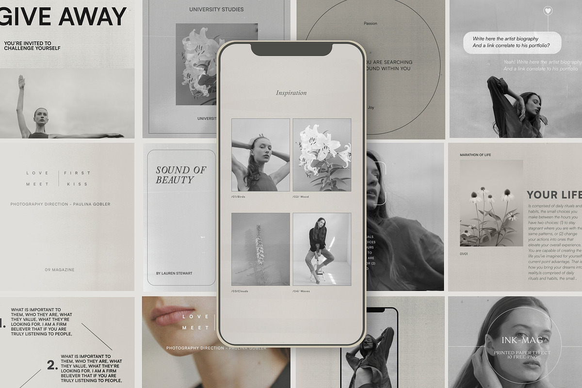 Olena - Social Kit Templates, a Social Media Template by Sparrow & Snow (Photo 13 of 14)
