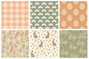 Easter Seamless Digital Papers, an Illustration by Libby Wishes (Thumbnail 4 of 4)