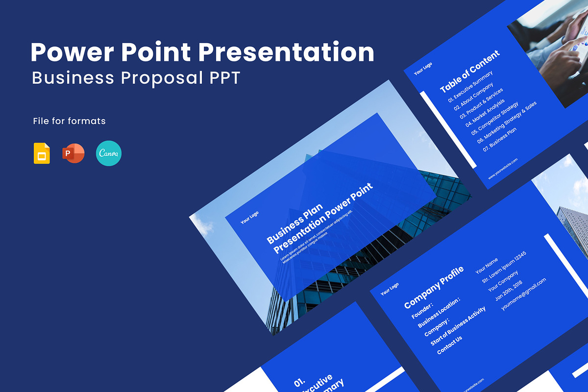 Bussiness proposal presentation, a Presentation Template by Recreative (Photo 1 of 6)