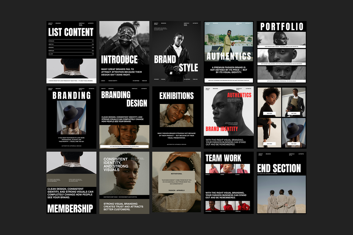 Brand Portfolio Social Media 3 in 1, a Social Media Template by Creatorism (Photo 8 of 8)