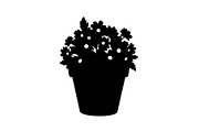 Flower Pot Silhouette Vector Bundle, an Illustration by jahid234 (Thumbnail 3 of 49)