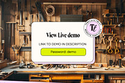 Carpentry Squarespace Template, a Websites & App Template by Template Twist Shop (Thumbnail 2 of 10)