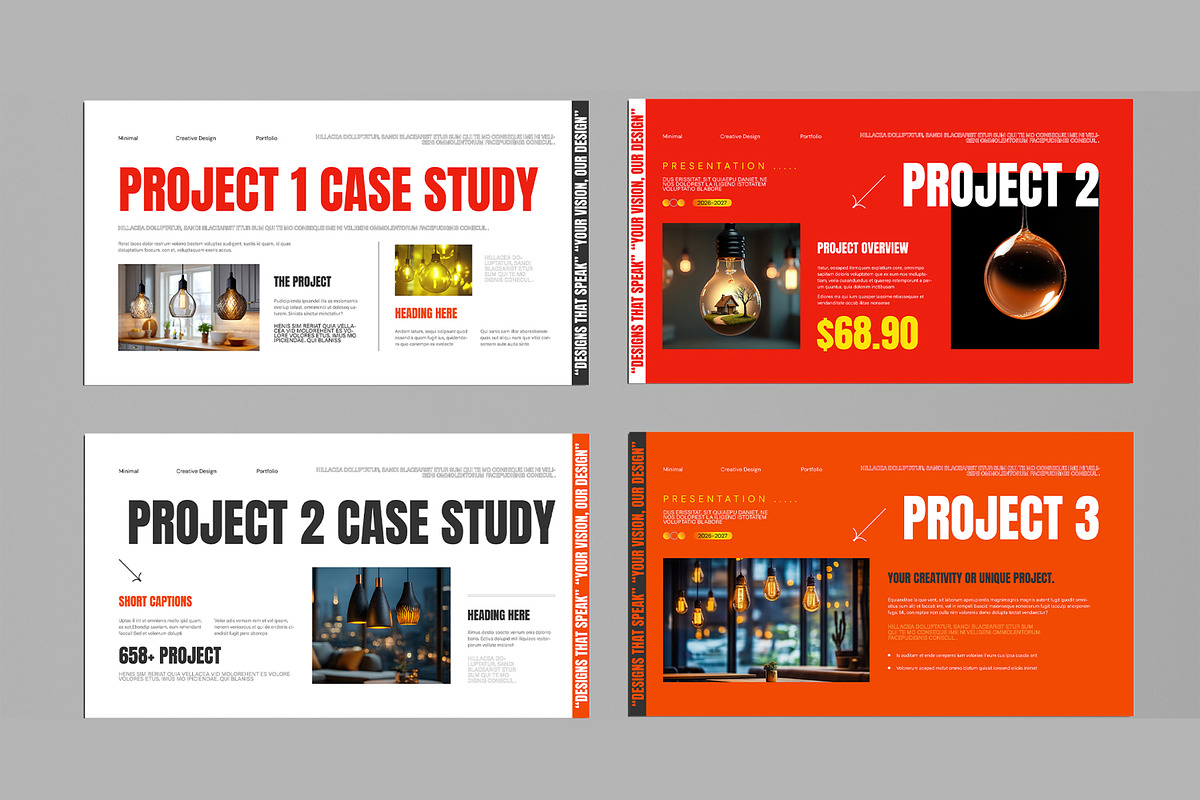 Portfolio Presentation Template, a Presentation Template by MightyDesign (Photo 3 of 8)