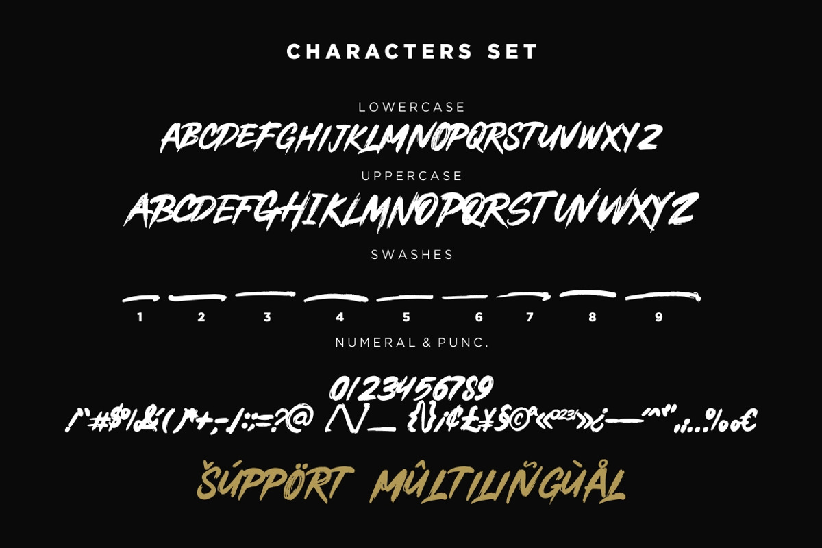 Buchery - Brush Font, a Handwritten Font by Burhan Afif (Photo 8 of 9)
