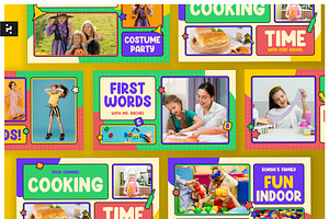 Creative Fun Kids Youtube Thumbnail, a Social Media Template by Neermana