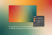 Noel Gradient Backgrounds & Textures, a Background Graphic by stasylionet (Thumbnail 3 of 11)