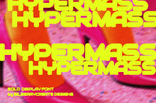 Hypermass Bold Display Font
