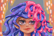 Procreate gouache brushes iBox, a Brush Add-On by ProcreateiBox (Thumbnail 9 of 9)