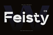 CS Feisty – Inktrap Font, a Sans Serif Font by Craft Supply Co. (Thumbnail 1 of 8)