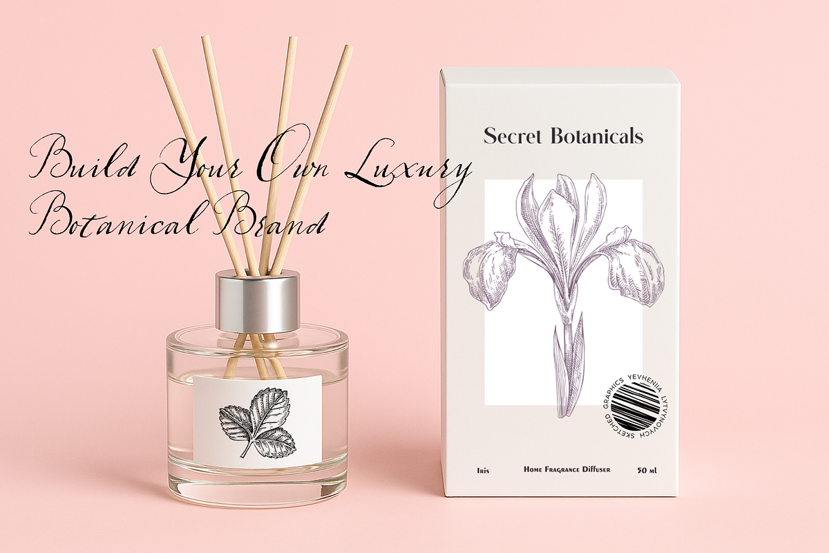 Botanical Beauty & Spa Branding Kit, a Healthcare Illustration by Yevheniia (Photo 12 of 12)