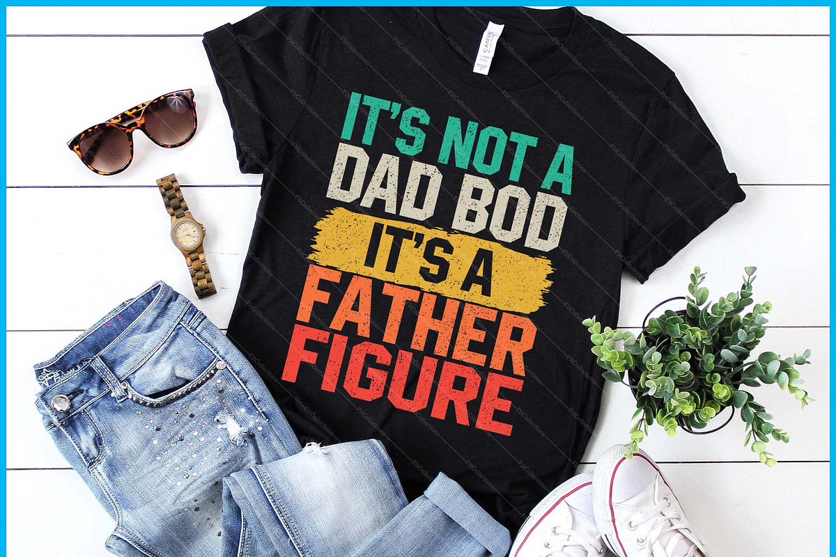 Father Figure Funny Dad SVG PNG, a Graphic by Creativeusart (Photo 1 of 4)