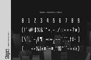 Saeyors | Modern Futuristic Font, a Script Font by Denustudios (Thumbnail 11 of 14)