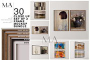 Close Up 2 Frames Mockup Bundle, a Household Mockup by Mockup Art Atelier (Thumbnail 1 of 20)