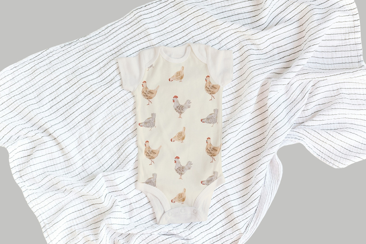 Watercolor Chickens Collection, an Animal Illustration by Jenteva Art (Photo 12 of 18)