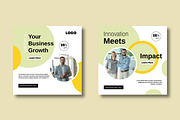 Corporate Business Social Media Post, a Social Media Template by MightyDesign (Thumbnail 3 of 8)