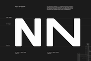 GC Nordix - Bold Geometry Type, a Sans Serif Font by Glyphonic (Thumbnail 4 of 15)