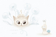 Fluffy, Funny, Cute, a Decorative Illustration by MeadowFox (Thumbnail 8 of 8)