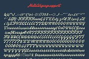 Milestone Script, a Script Font by Fortunes Co (Thumbnail 9 of 16)