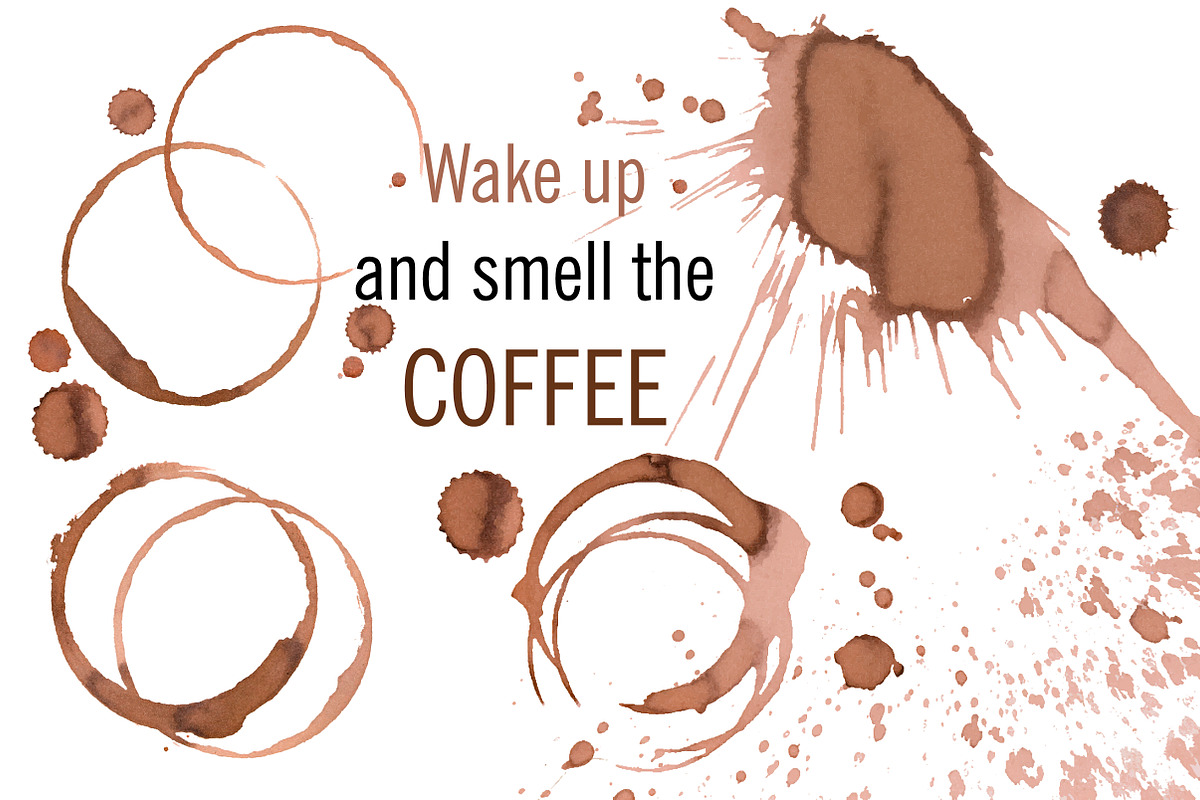 Coffee and wine stains, a Food Illustration by Lina_Lisichka (Photo 6 of 6)