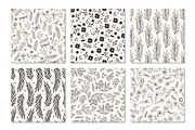 30 Botanical patterns, a Pattern Graphic by Anatartan Design (Thumbnail 2 of 6)