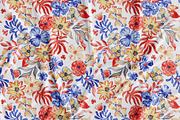 Folk Floral Ornamental Pattern, a Pattern Graphic by SirenaArt (Thumbnail 4 of 16)
