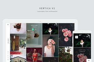 Vertica, a Websites & App Template by Ankor Themes