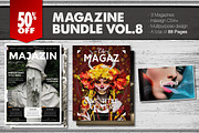 Magazine Bundle 8, a Magazine Template by Luuqas Design (Thumbnail 1 of 5)